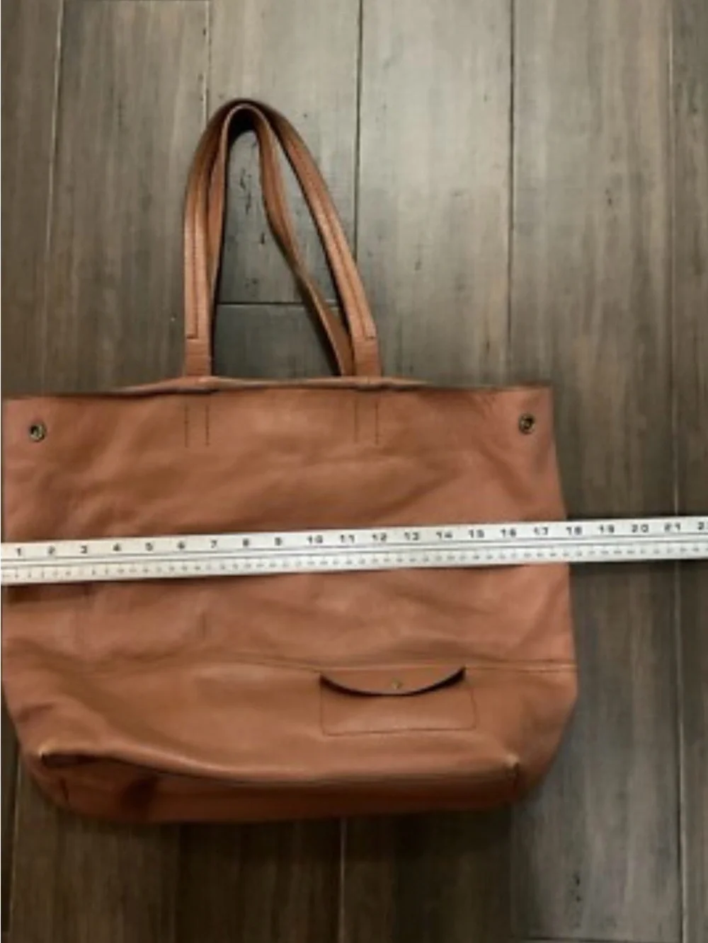 Classic J. CREW “ all day tote” - Picture 2 of 7